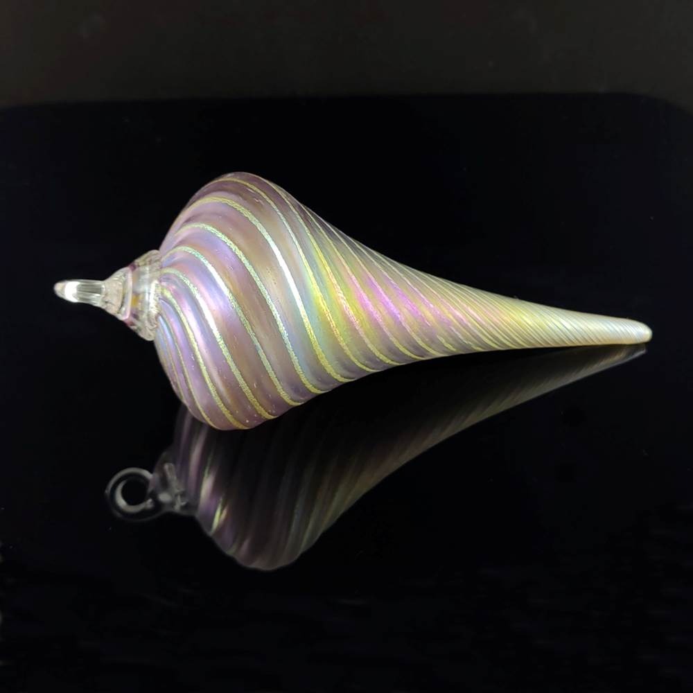 Drop Ornament Frosted Sugarplum