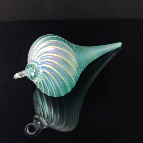 Drop Ornament Frozen Blue OLD