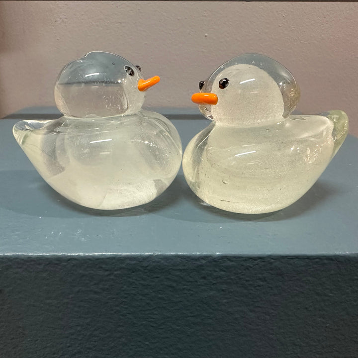 Glass Duck Glow in the Dark