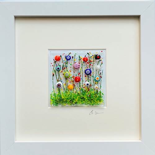 Floral Frame Art Medium Wildflower