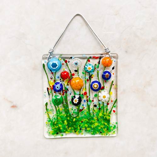 Floral Suncatcher Wildflower Large