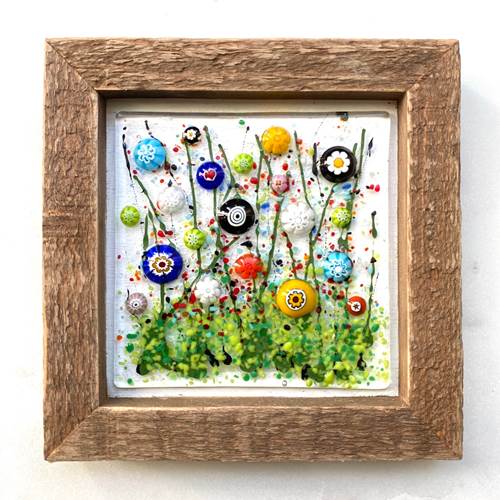 Rustic Wall Art Wildflower