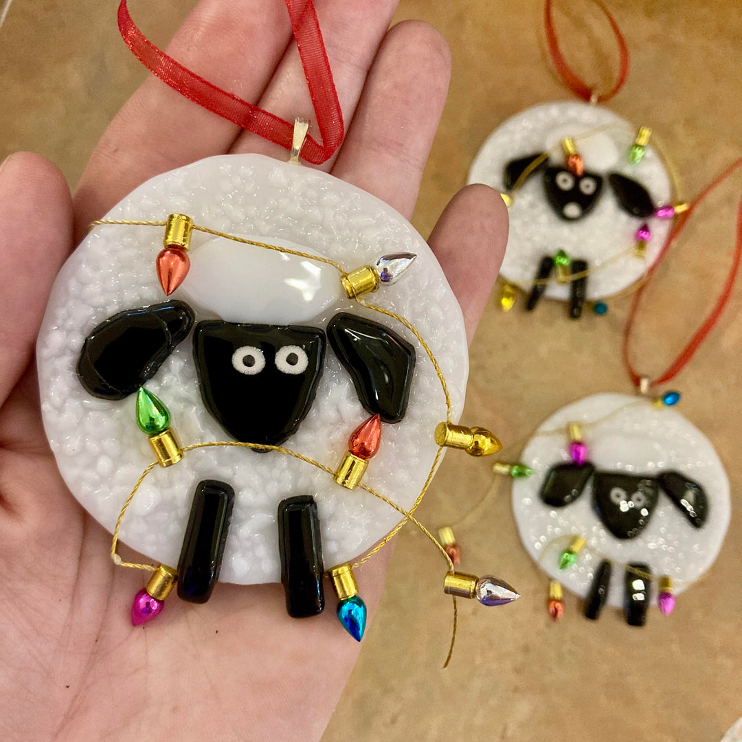 Sheep With Lights Ornament