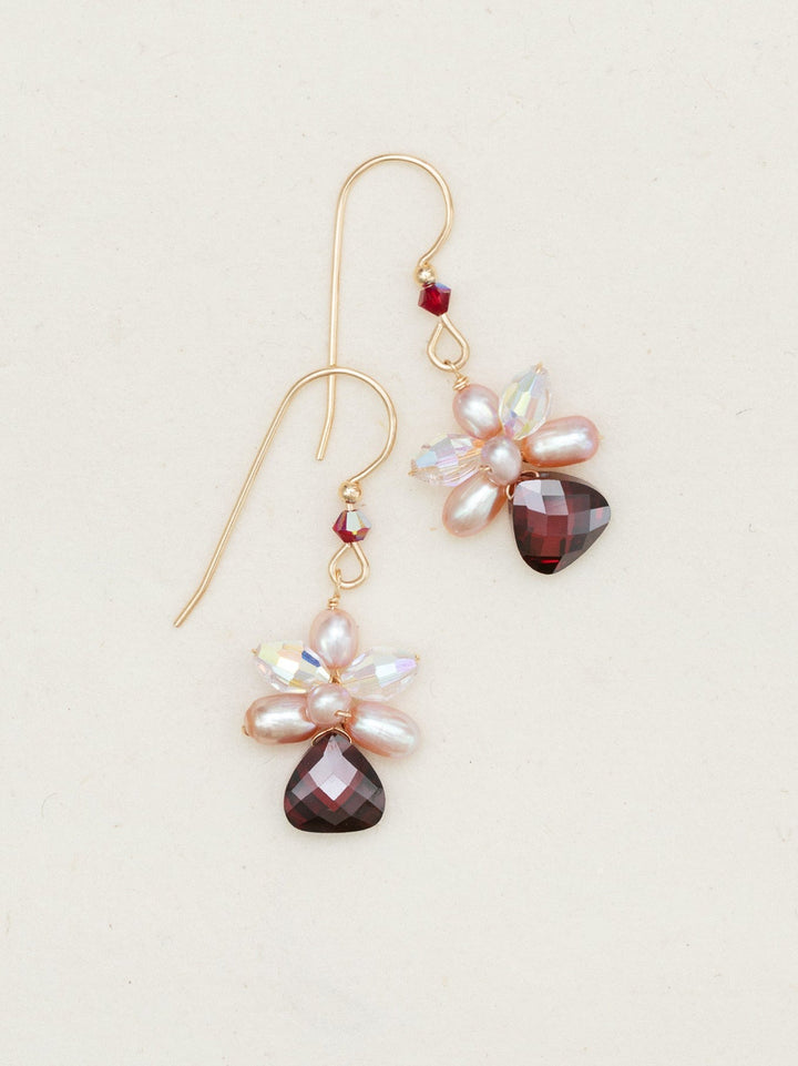 Remi Angel Earrings Scarlet