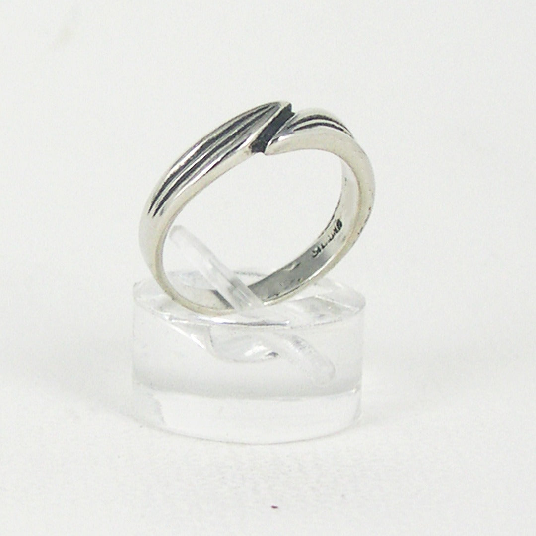 Orchid Ring Silver 7.5