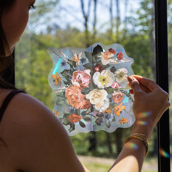 Suncatcher Sticker Flower Bouquet