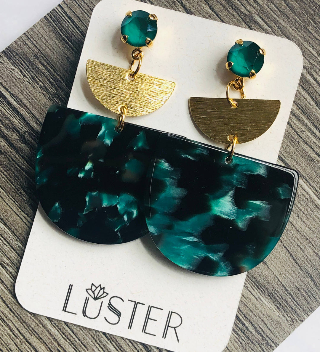 Emerald City Earrings