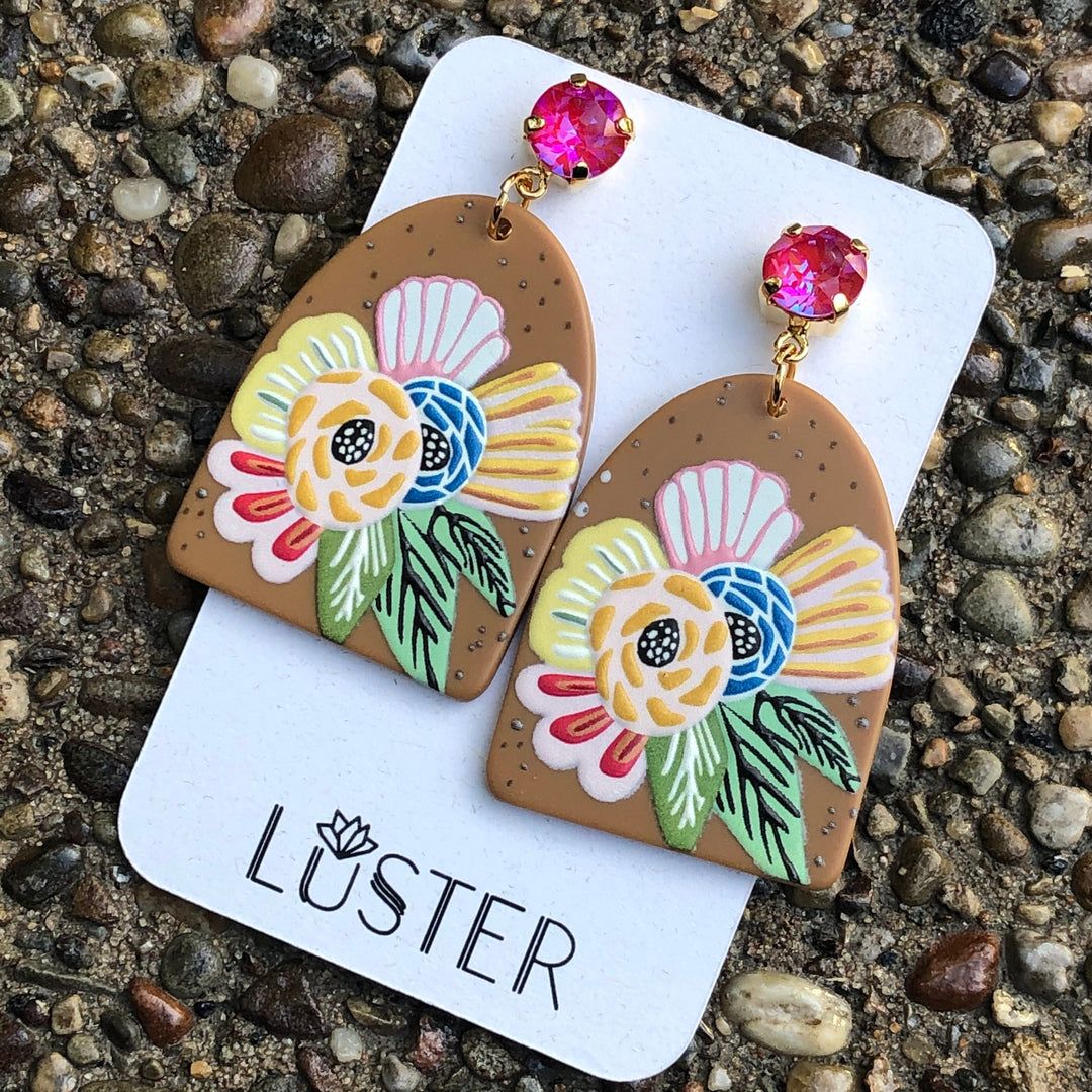 Summer Bouquet Earrings