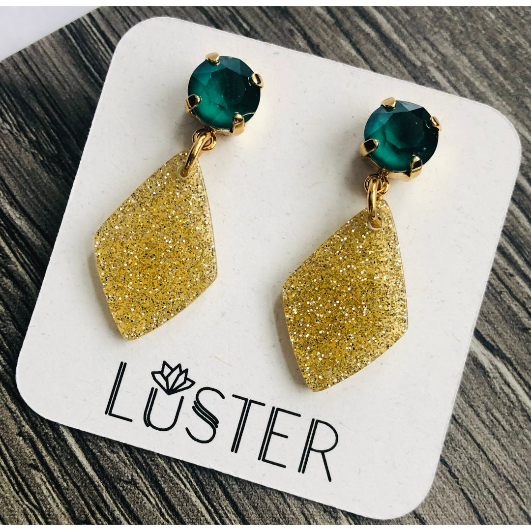 Gold Stardust Earrings