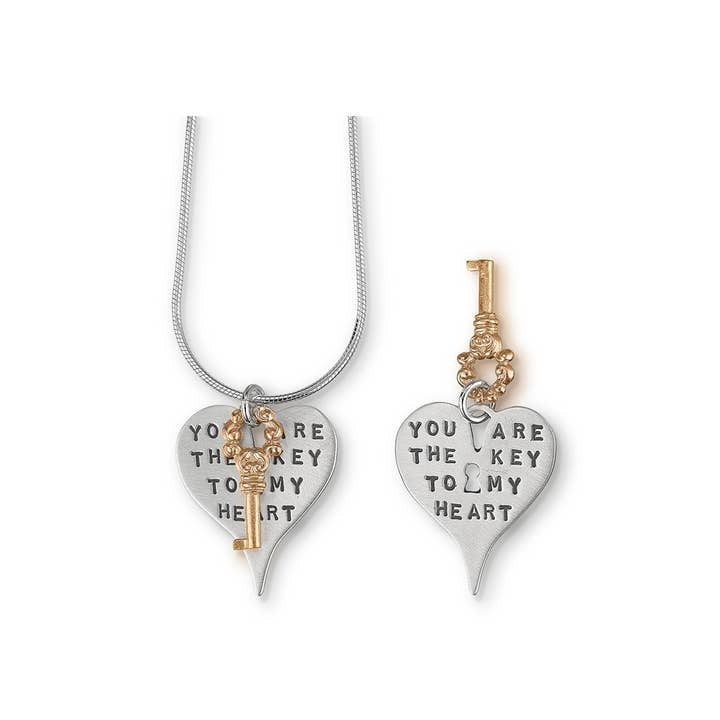 You are the Key to my Heart Necklace