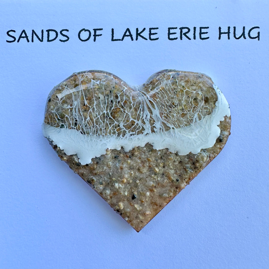 Sands of Lake Erie Hug Card