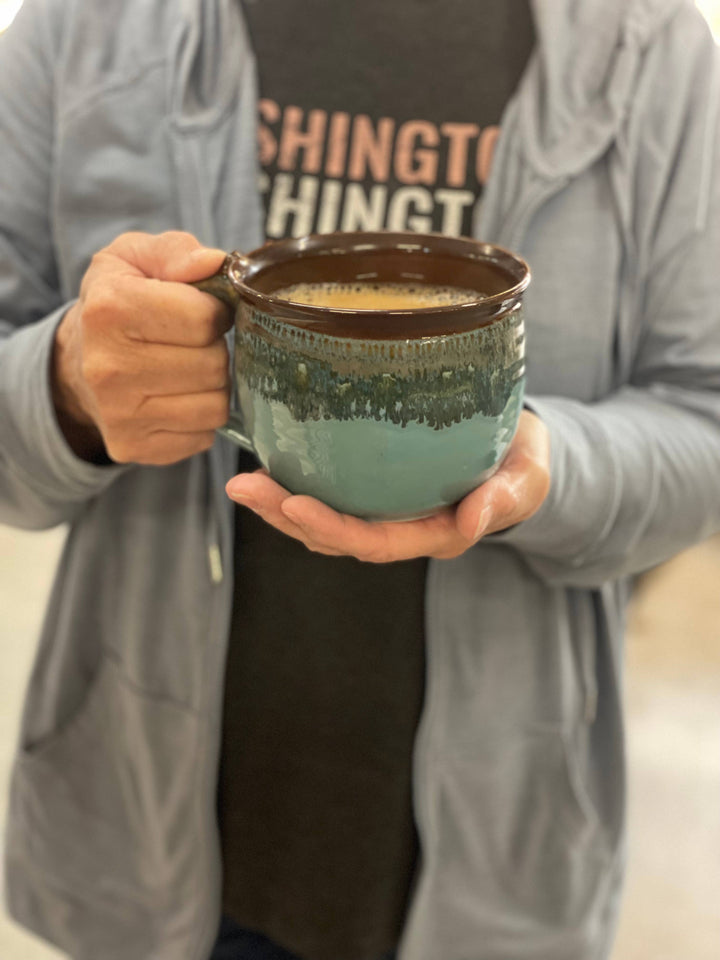 Latte Mug Ocean Tide