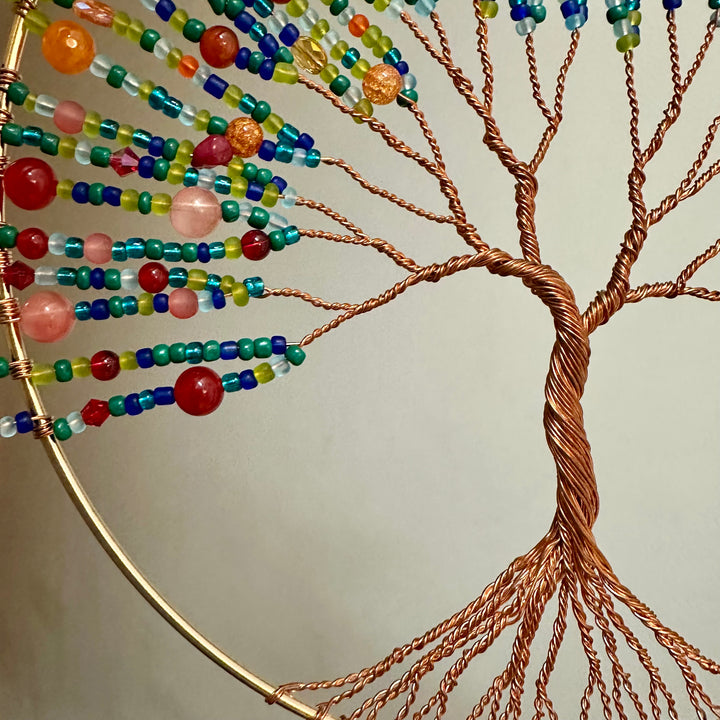 10" Rainbow Wired Tree