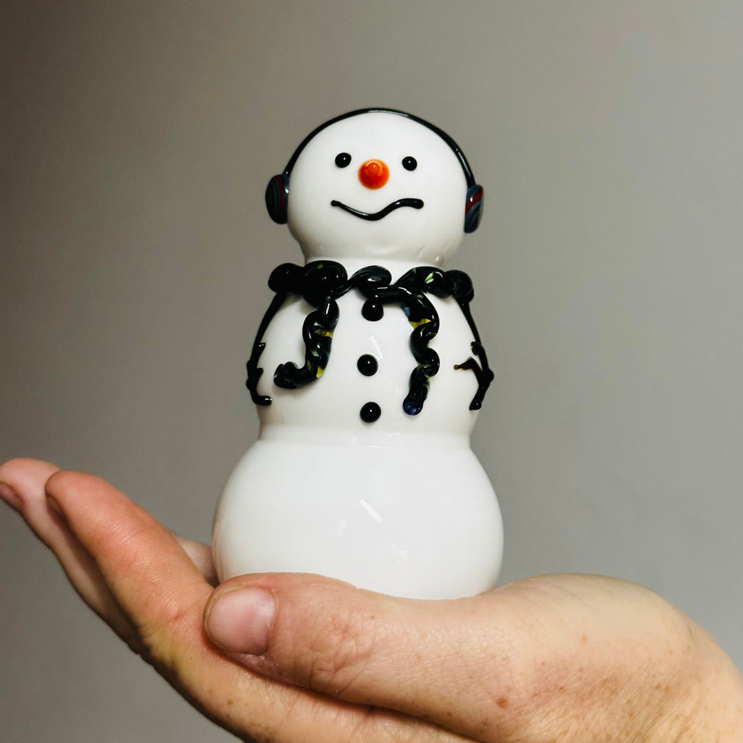 Snowman Small - Black