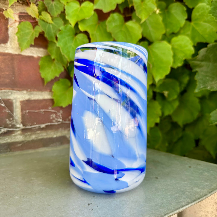 Blue and White Tumbler