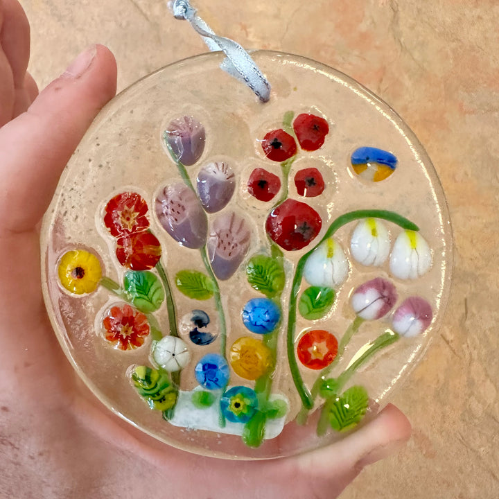 Suncatcher with Flowers