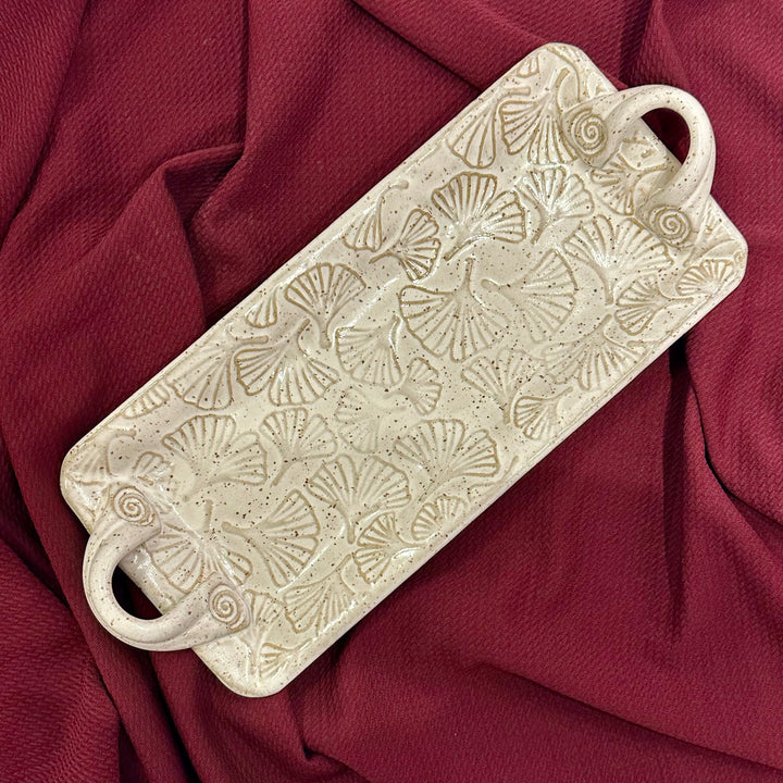 Floating Gingko Serving Tray Medium