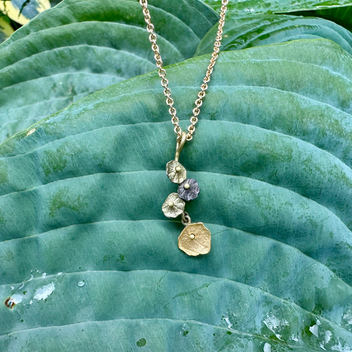 Nasturtium Petite Pendant Necklace
