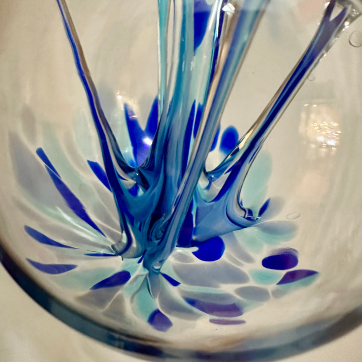 Large Wish Ornament - Shades of Blue