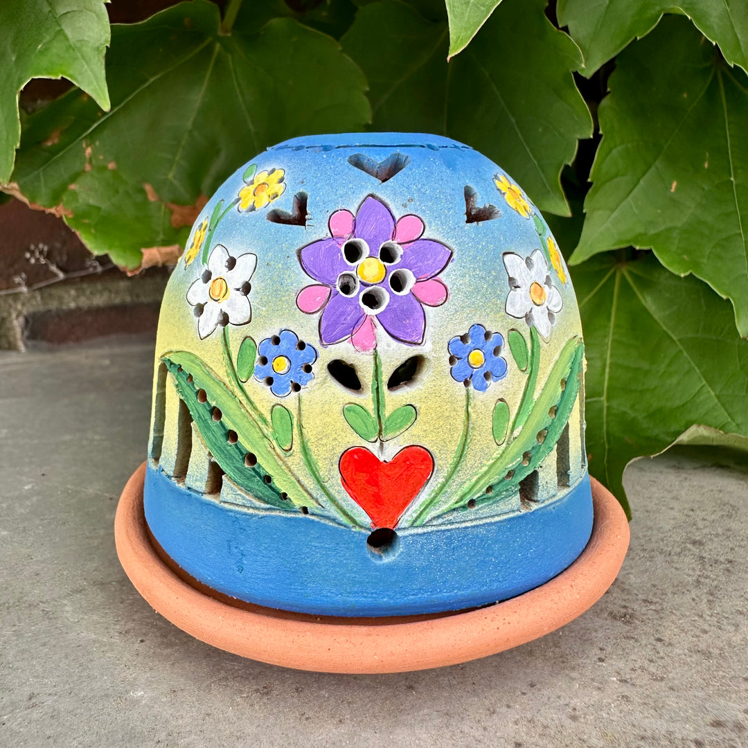 Luminary Swedish Flowers + Hearts