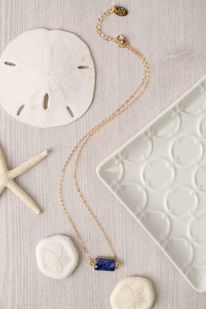 Seaside Lapis Necklace