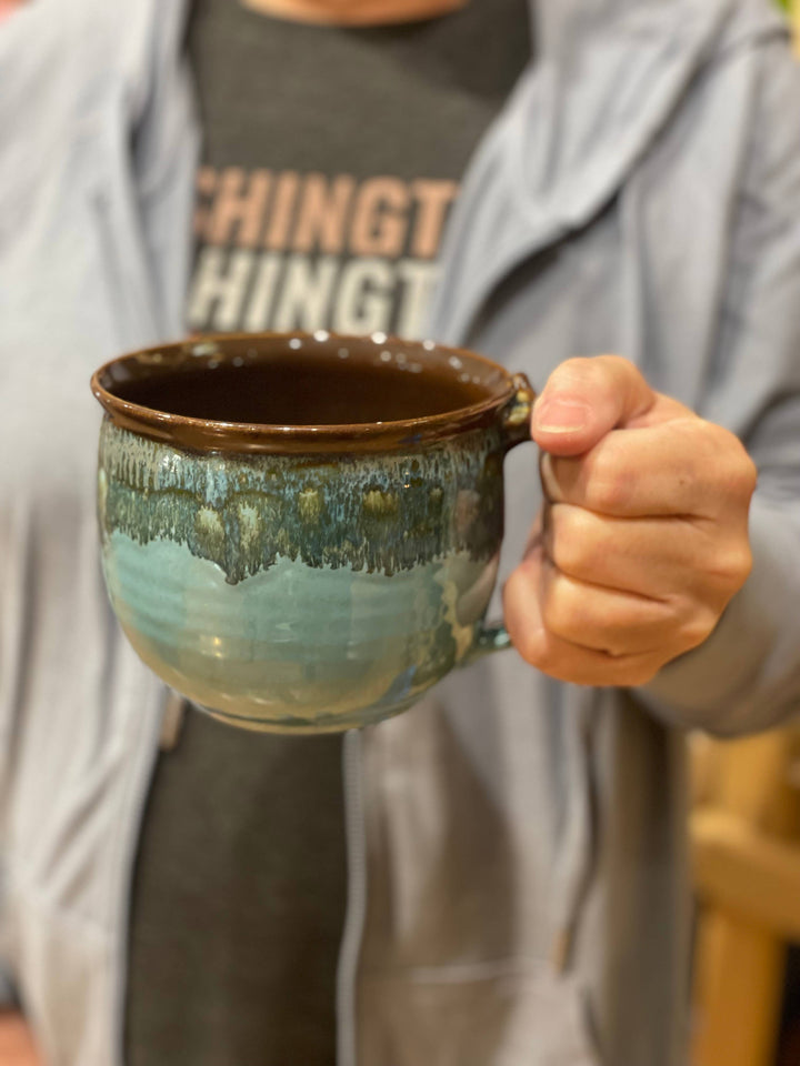 Latte Mug Ocean Tide