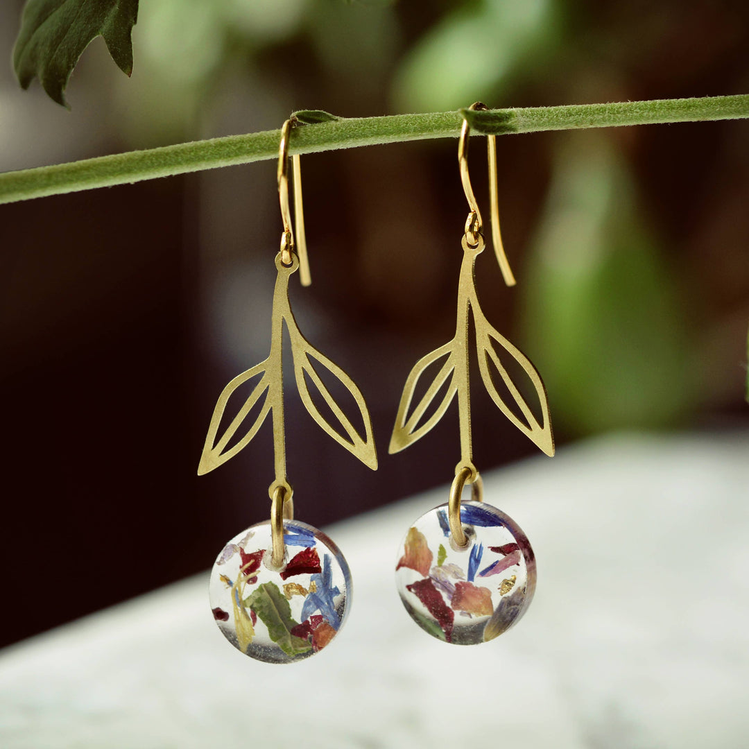 The Flower Petal Earrings