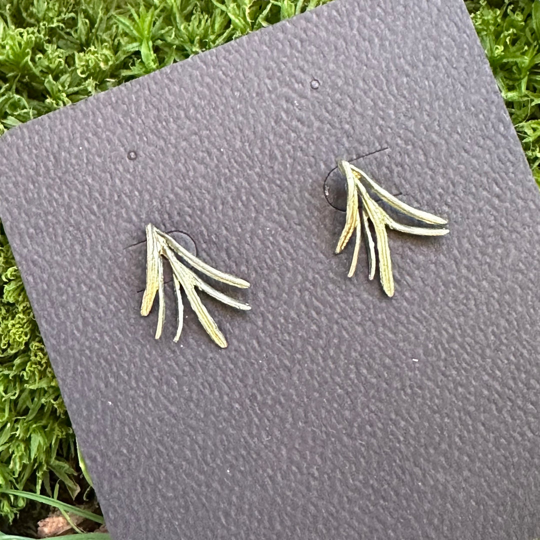 Petite Herb Rosemary Post Earrings