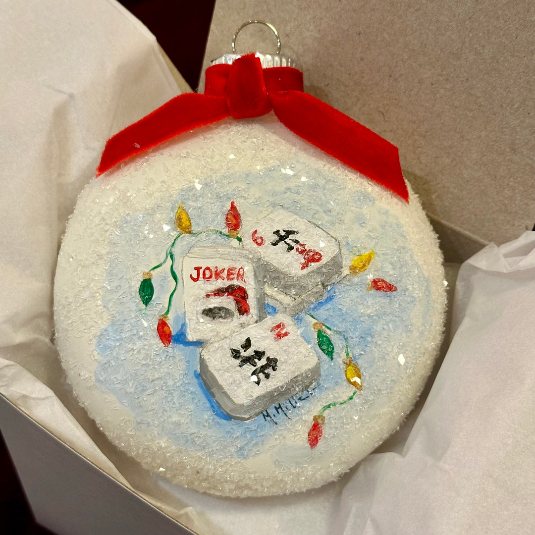 Hand Painted Game Ornament