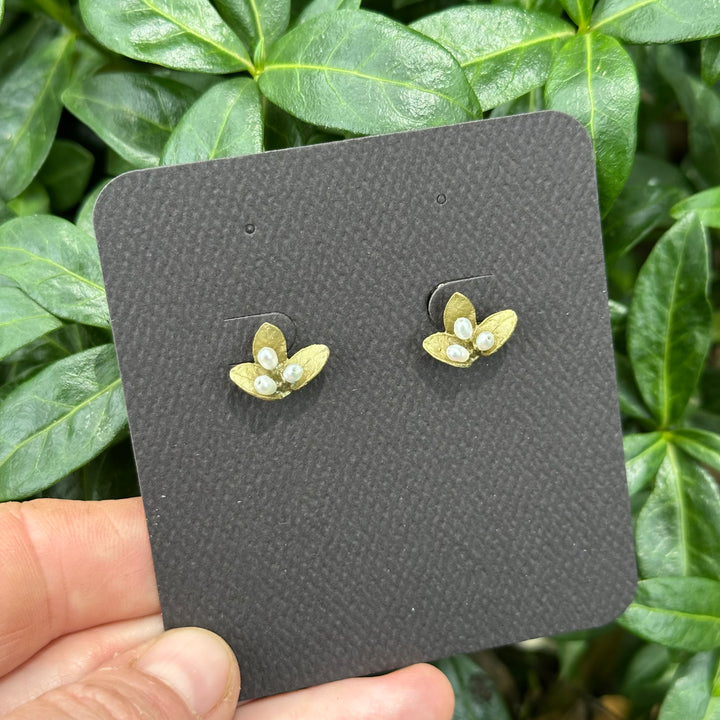 Spring Vine Stud Earrings