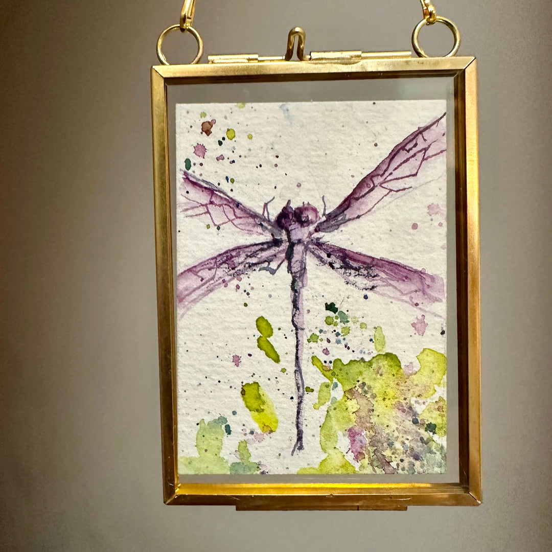 Mini Dragonfly Purple