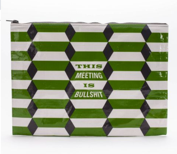 Jumbo Pouch Meeting Is Bullshit