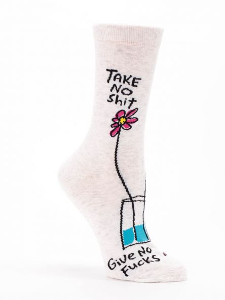 Take No Shit Crew Socks