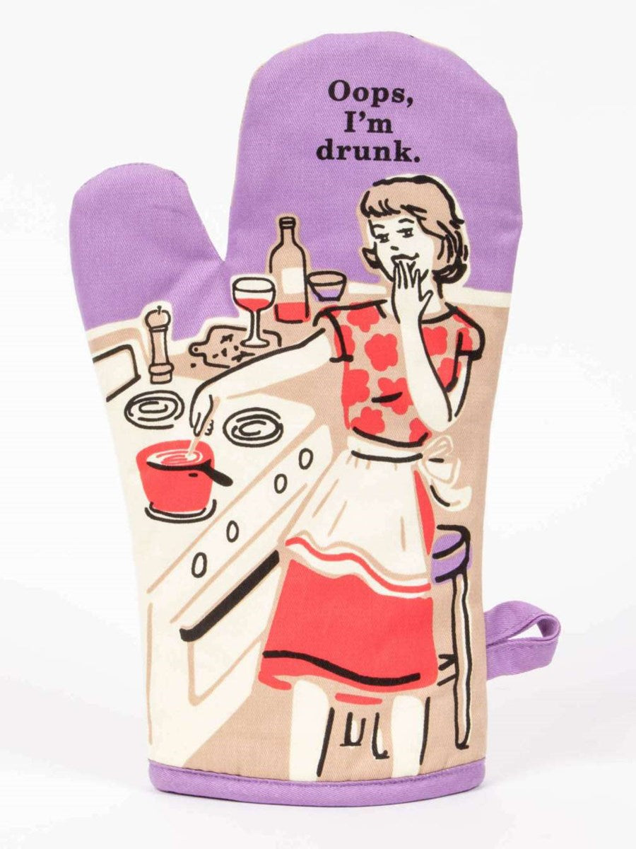 Oops I'm Drunk Oven Mitt