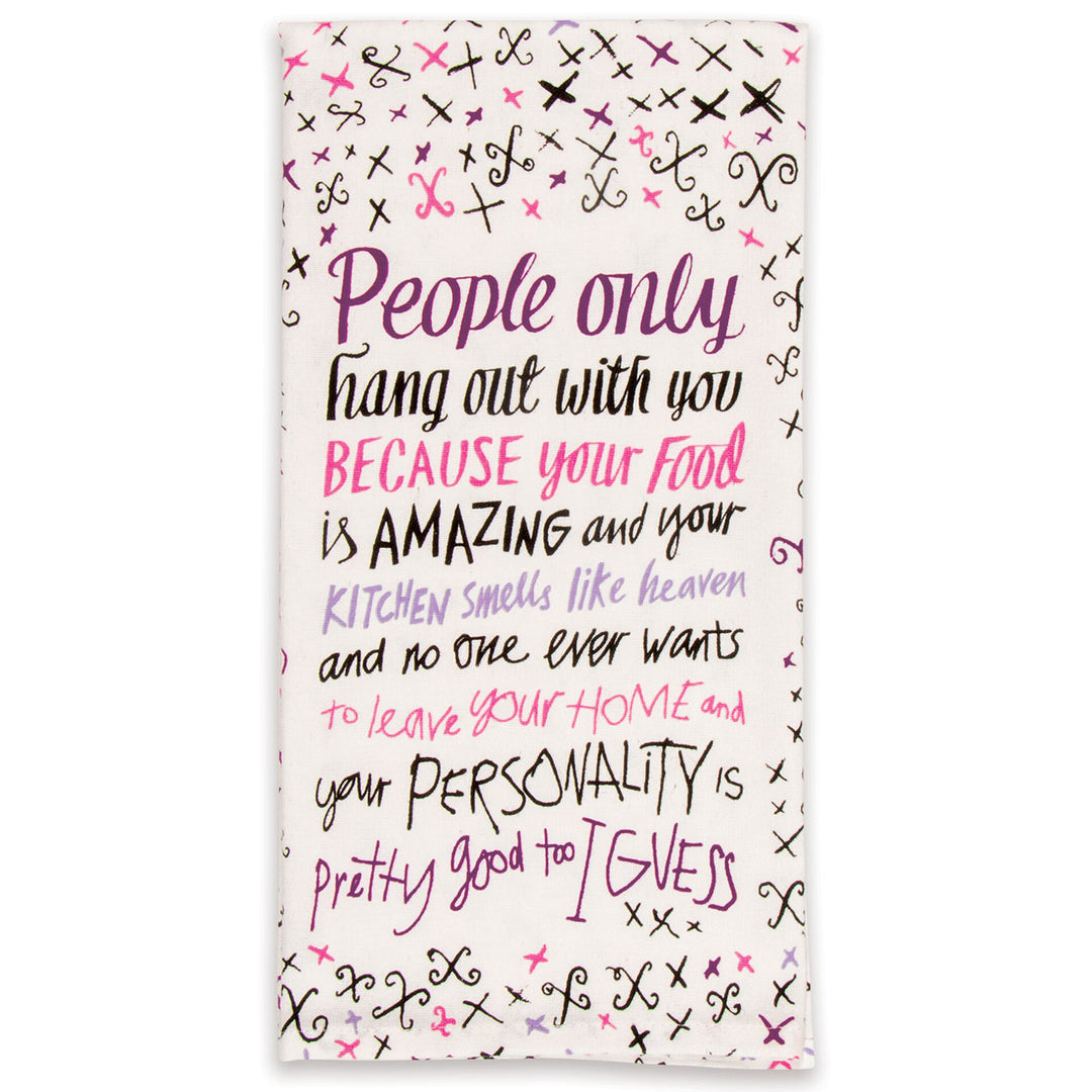 Your Food Is Amazing Dish Towel