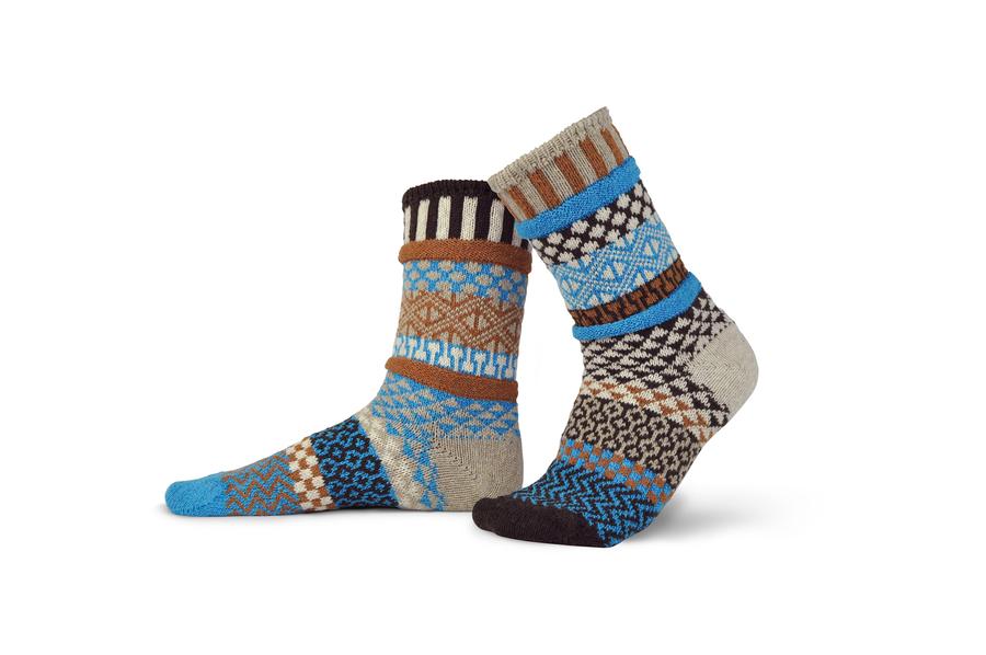 Adult Wool Socks Walnut