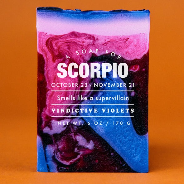 Astrology Soap for Scorpio