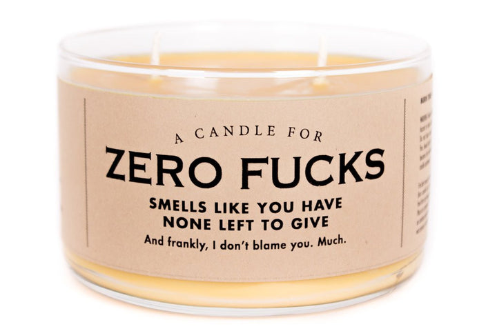 Candle Zero Fucks