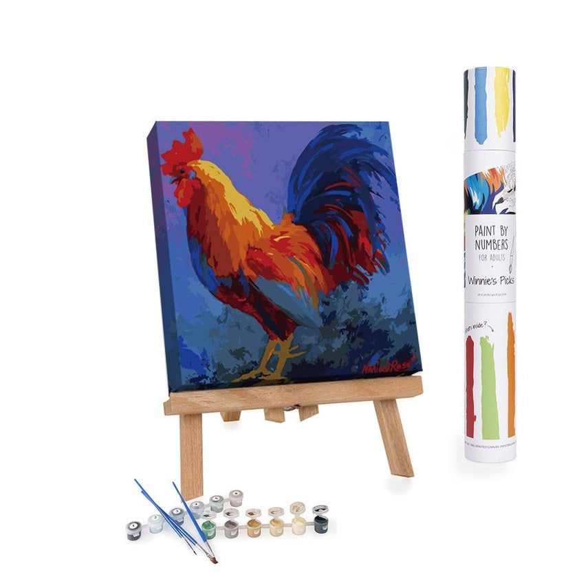 Colorful Rooster Bob