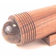 7" Smooth Wood Tscope Walnut