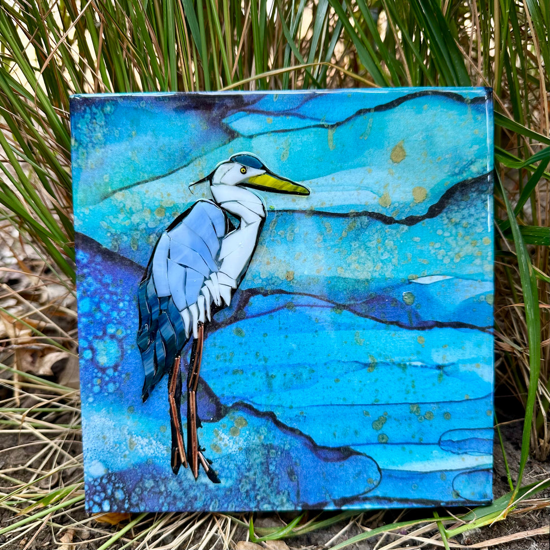 Heron on Lake Erie
