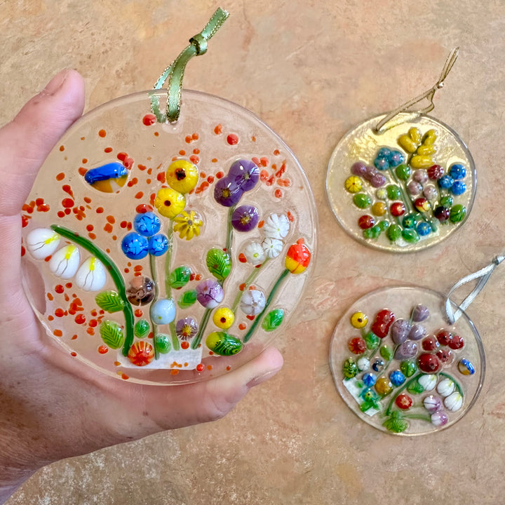 Suncatcher with Flowers