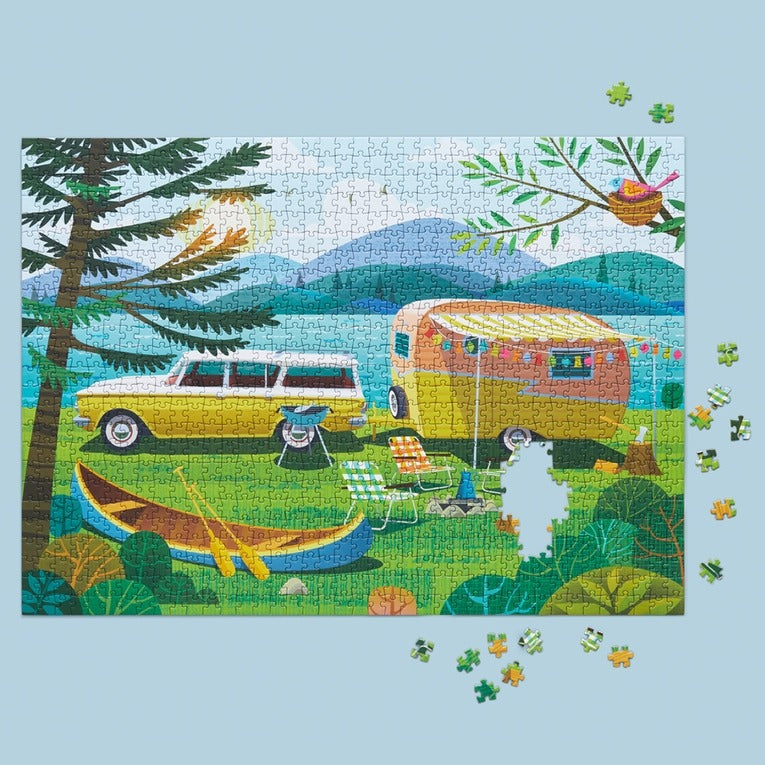 Puzzle 1000 Piece Happy Camper