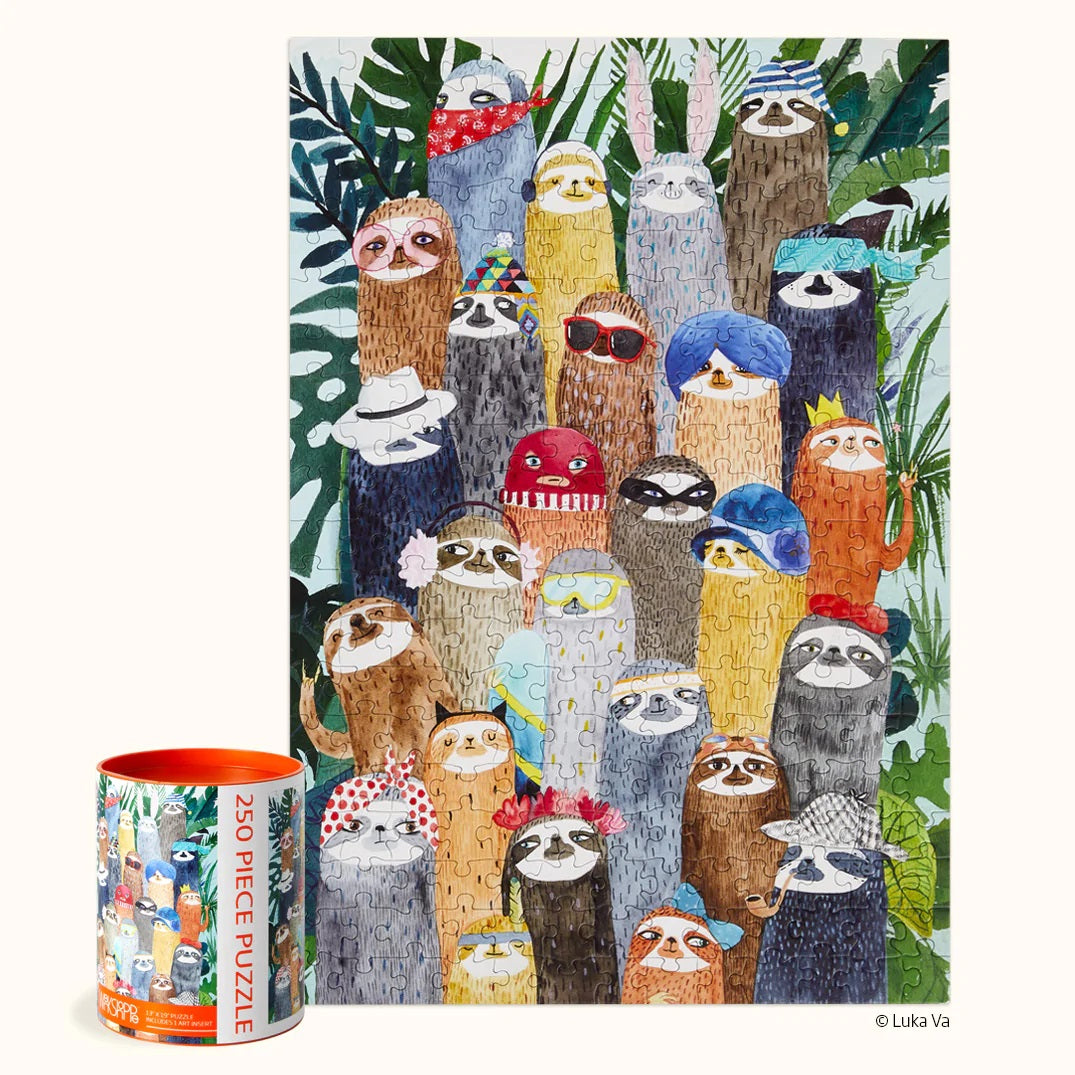 Puzzle 250 Piece Sloth Squad