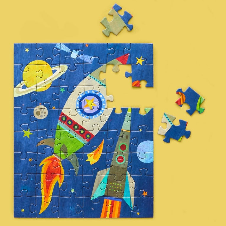 Puzzle 48 Piece Outer Space Kids