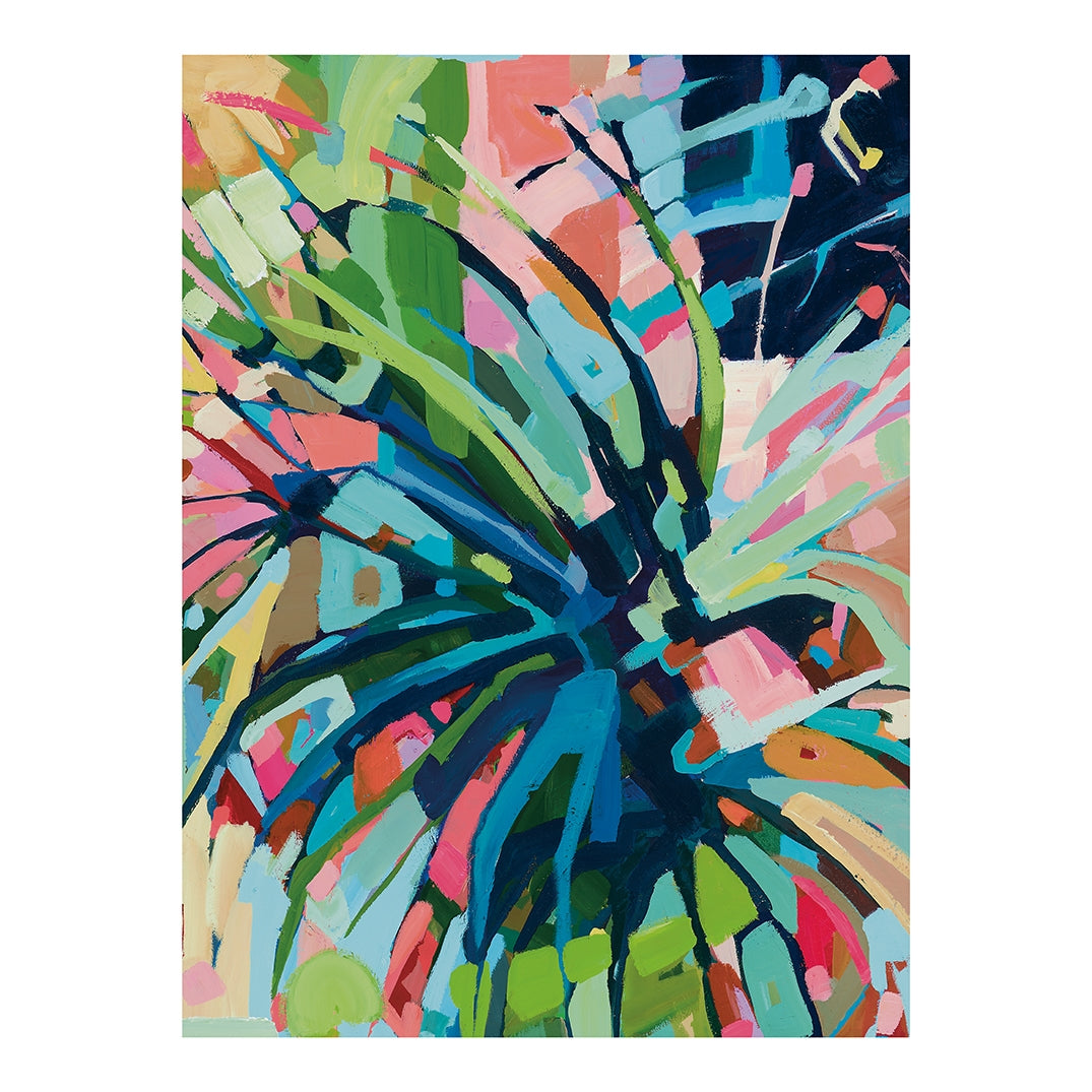 Puzzle Palmetto Swing Botanical Abstract