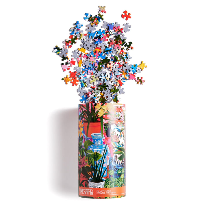 Puzzle Tropical Vases Floral Still Life