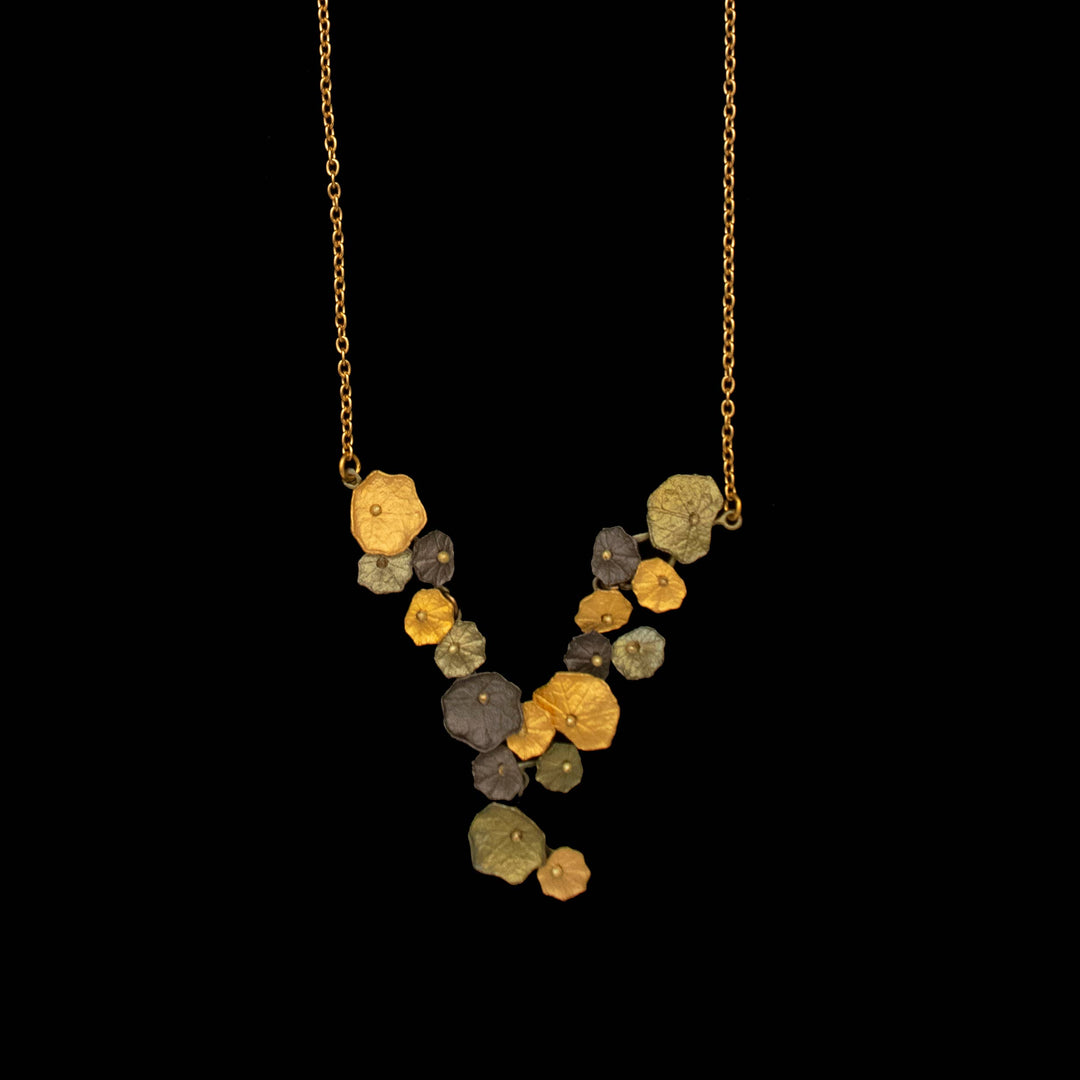 Nasturtium Pendant Necklace