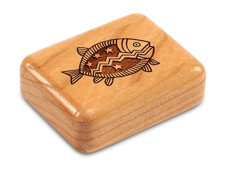 2" Secret Box Cherry Primitive Fish