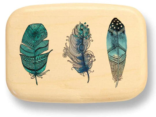 3" Box Aspen Feather Trio